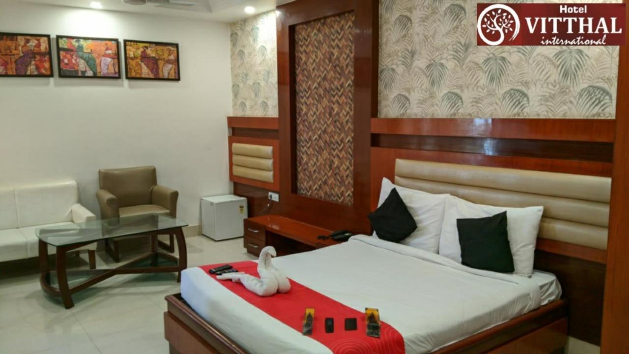 Hotel Vitthal International, Prayagraj Allāhābād Junction Exterior foto